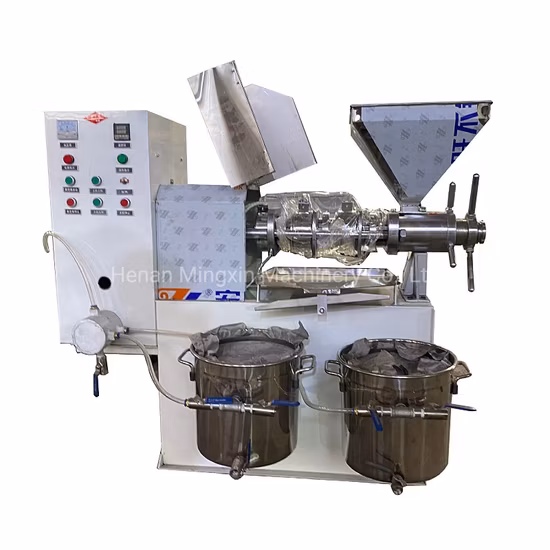 Máquina de prensagem de óleo de cozinha Máquina de prensagem de óleo de soja, amendoim, girassol, semente de algodão
