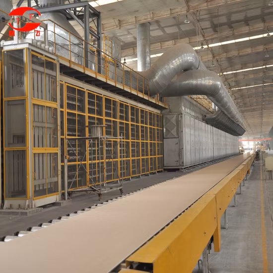 Linha de produção de placa de gesso de alta qualidade com preço competitivo