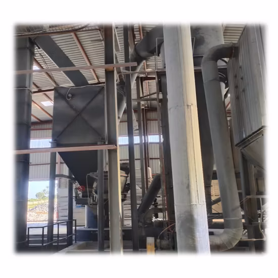 Linha de produção de gesso em pó Wuxing para construção de placas de gesso e gesso