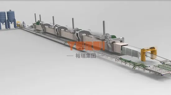 Mais de 100 projetos de experiência na linha de produção de placa de gesso