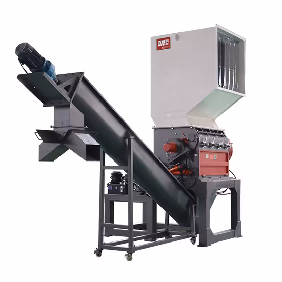 Lata de plástico PS PP Idpe PVC HDPE Máquina trituradora de garrafas Pet