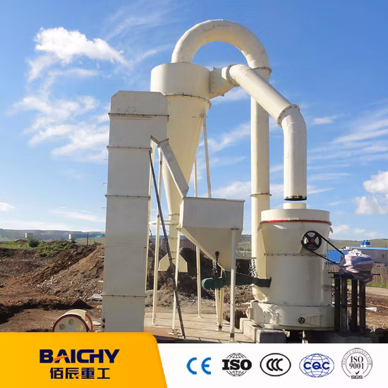Quartzo Calcário Caulim Carbonato de Cálcio Gesso Moagem Moinho Raymond Preço Moedor de Pó de Pedra Linha da Planta de Produção